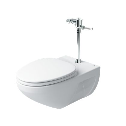 Bàn Cầu INAX AC-22PVN (AC22PVN) Treo Tường Nắp Êm Kèm Van Xả
