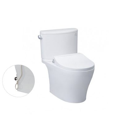 Bàn Cầu TOTO CS767RE2 (CS767E2) Hai Khối Nắp Cơ