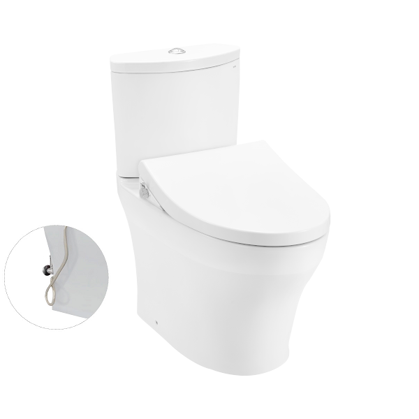 Bàn Cầu TOTO CS838DE4 Hai Khối Nắp Cơ