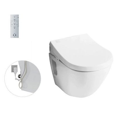 Bàn Cầu TOTO CW166RB/TCF4732A Nắp Điện Tử Chữ D