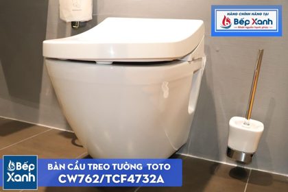 Bàn Cầu TOTO CW166RB/TCF4732A Nắp Điện Tử Chữ D ảnh 3