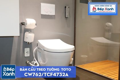 Bàn Cầu TOTO CW166RB/TCF4732A Nắp Điện Tử Chữ D ảnh 4
