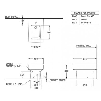 Bồn Cầu Cotto SC198517(T) Treo Tường Thoát Ngang Tâm 220mm
