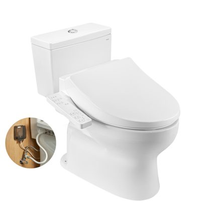 Bồn Cầu Điện Tử TOTO CS302DW26#W Nắp Rửa Washlet TCF23661GAA#NW1 Dòng S1
