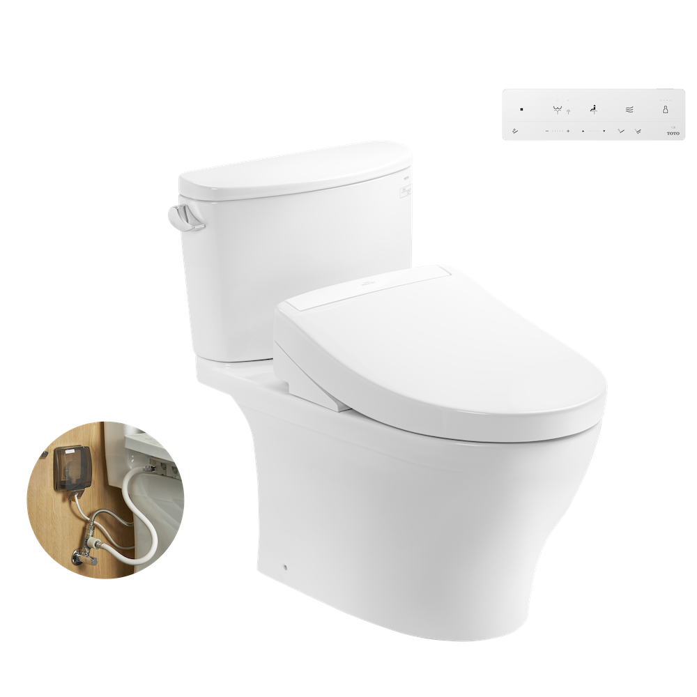 Bồn Cầu Điện Tử TOTO CS767RW25#XW Nắp Rửa Washlet TCF34461GAA S5