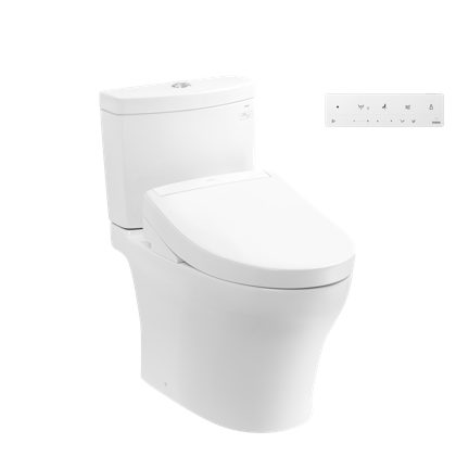 Bồn Cầu Điện Tử TOTO CS769CDRW23 Nắp Rửa Washlet TCF47360GAA S7 Giấu Dây
