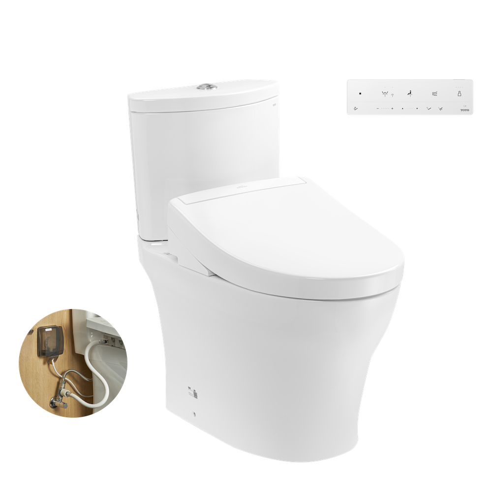 Bồn Cầu Điện Tử TOTO CS838DW16 Nắp Rửa Washlet TCF23410AAA C2