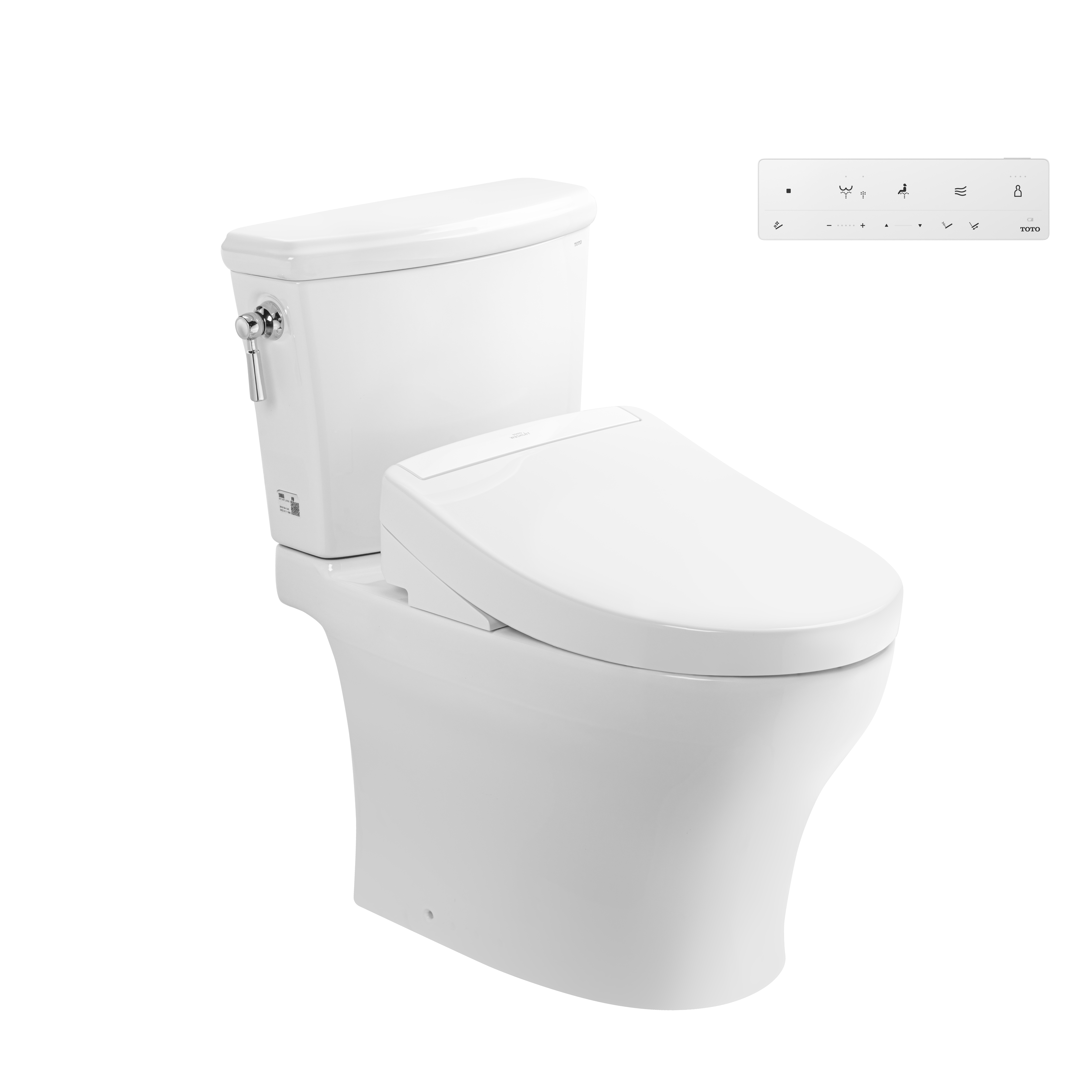 Bồn Cầu Điện Tử TOTO CS986CGW25 Nắp Rửa Washlet TCF34461GAA S5 Giấu Dây