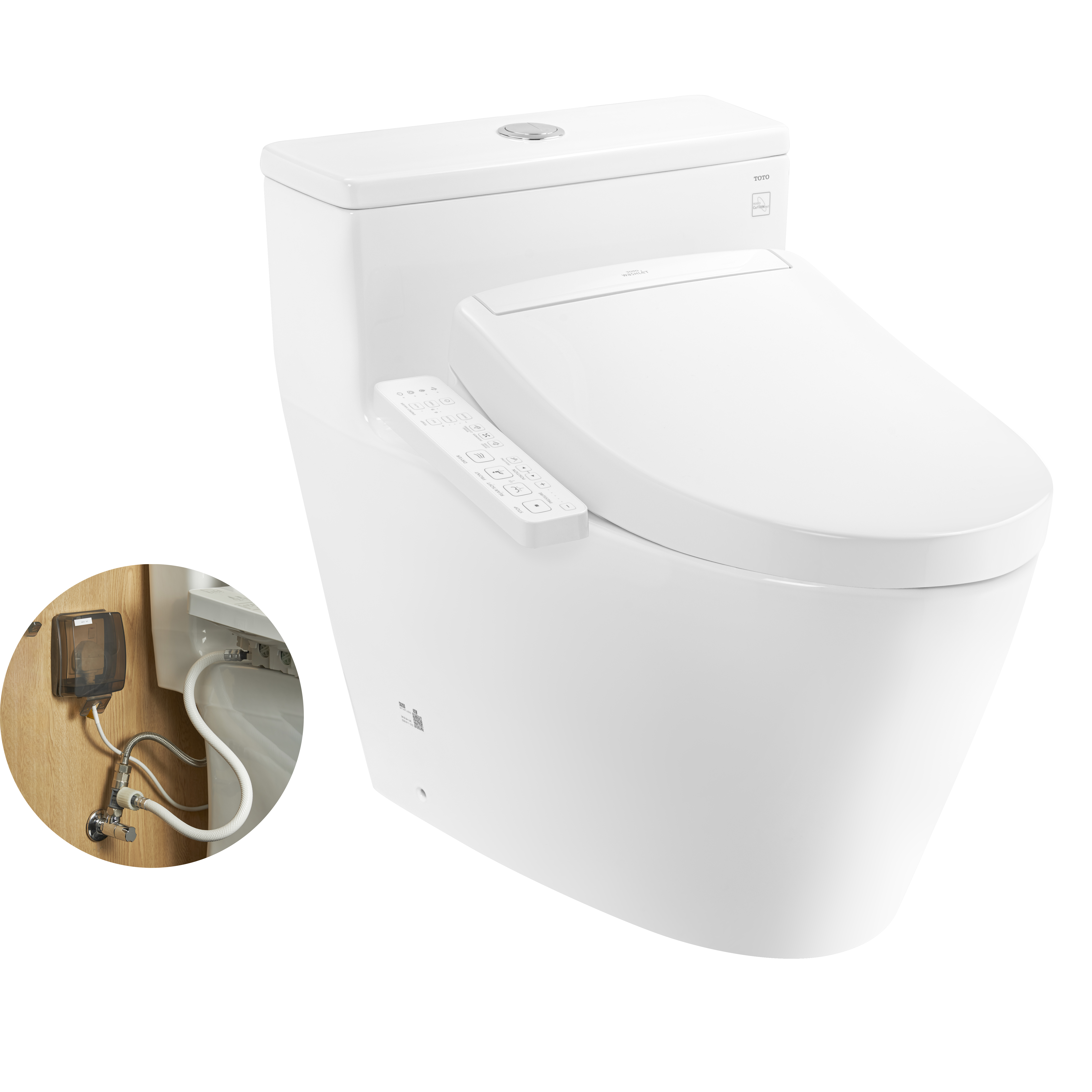 Bồn Cầu Điện Tử TOTO MS625DW24#XW Washlet TCF33461GAA S2