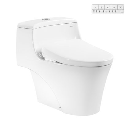 Bồn Cầu Điện Tử TOTO MS823CDRW12 Nắp Tự Động Đóng Mở Giấu Dây