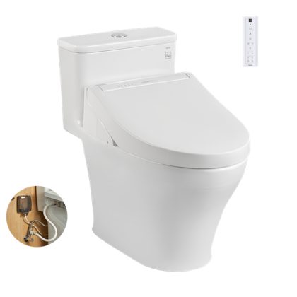 Bồn Cầu Điện Tử TOTO MS857DW16 Nắp Rửa Washlet TCF23410AAA C2