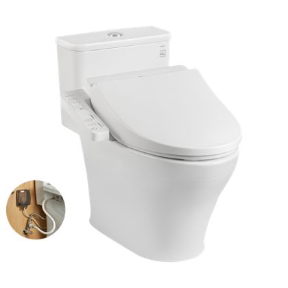 Bồn Cầu Điện Tử TOTO MS857DW18 Nắp Rửa Washlet TCF23710AAA C2