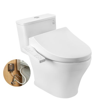 Bồn Cầu Điện Tử TOTO MS857DW26#XW Nắp Rửa Washlet Dòng S1