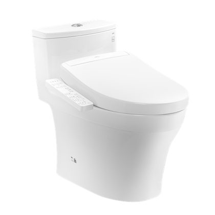 Bồn Cầu Điện Tử TOTO MS885CDW24#XW Nắp Rửa Washlet TCF33461GAA S2 Giấu Dây