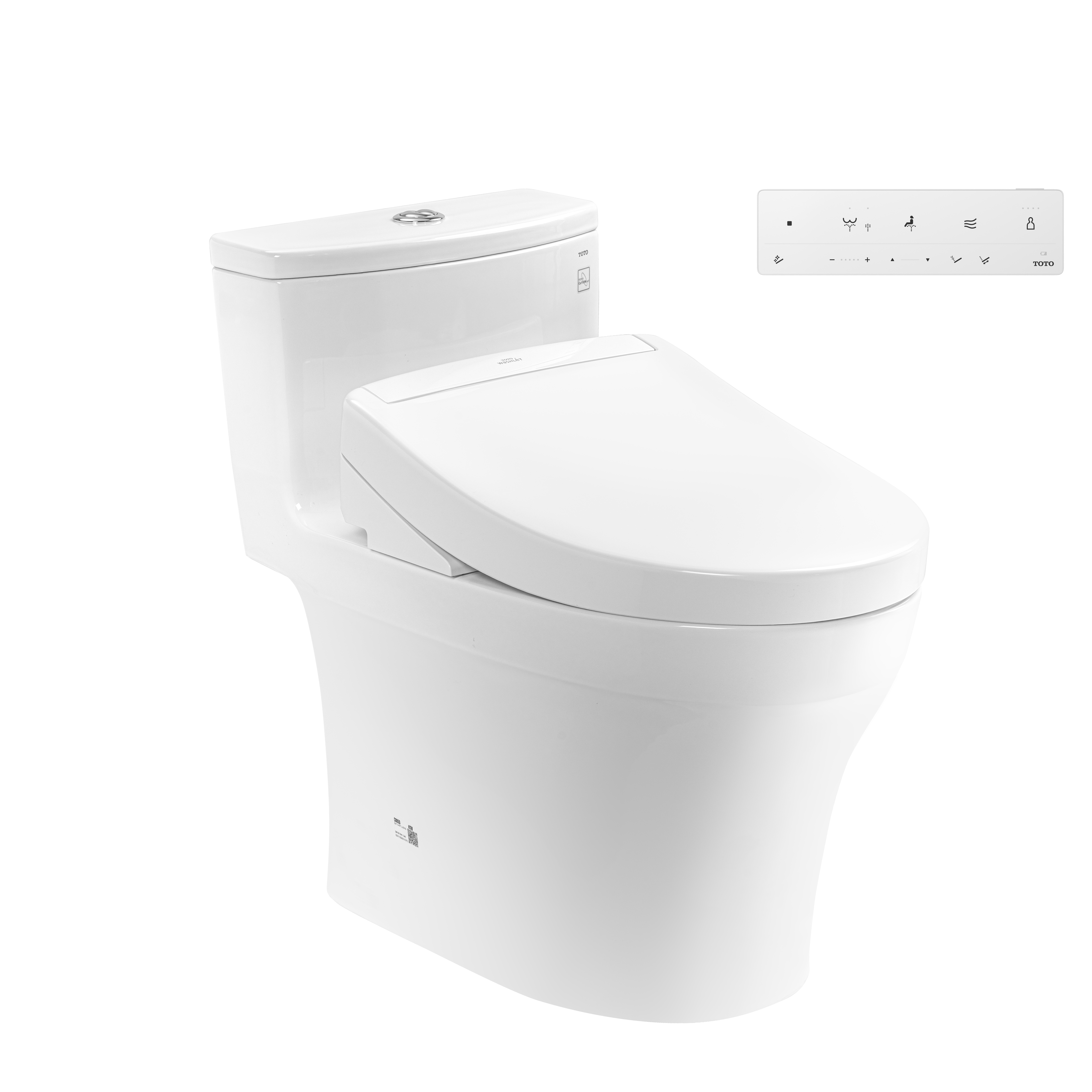 Bồn Cầu Điện Tử TOTO MS885CDW25 Nắp Rửa Washlet TCF34461GAA S5 Giấu Dây