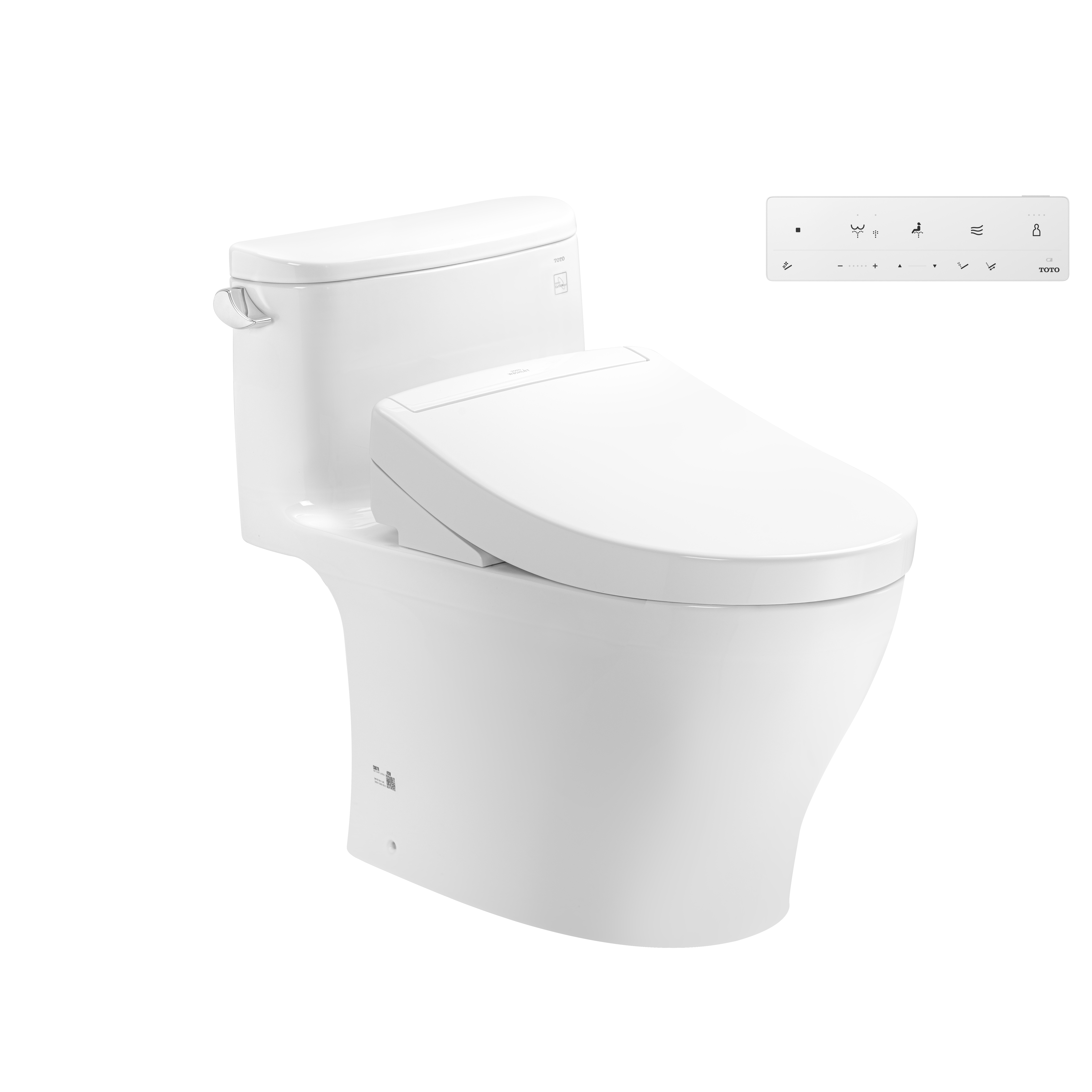 Bồn Cầu Điện Tử TOTO MS887CRW25 Nắp Rửa Washlet TCF34461GAA S5 Giấu Dây