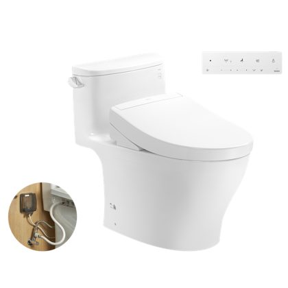 Bồn Cầu Điện Tử TOTO MS887RW25 Nắp Rửa Washlet TCF34461GAA S5