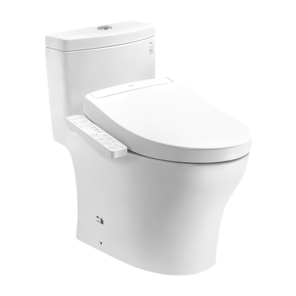 Bồn Cầu Điện Tử TOTO MS889CDRW24#XW Washlet Nắp TCF33461GAA Dòng S2