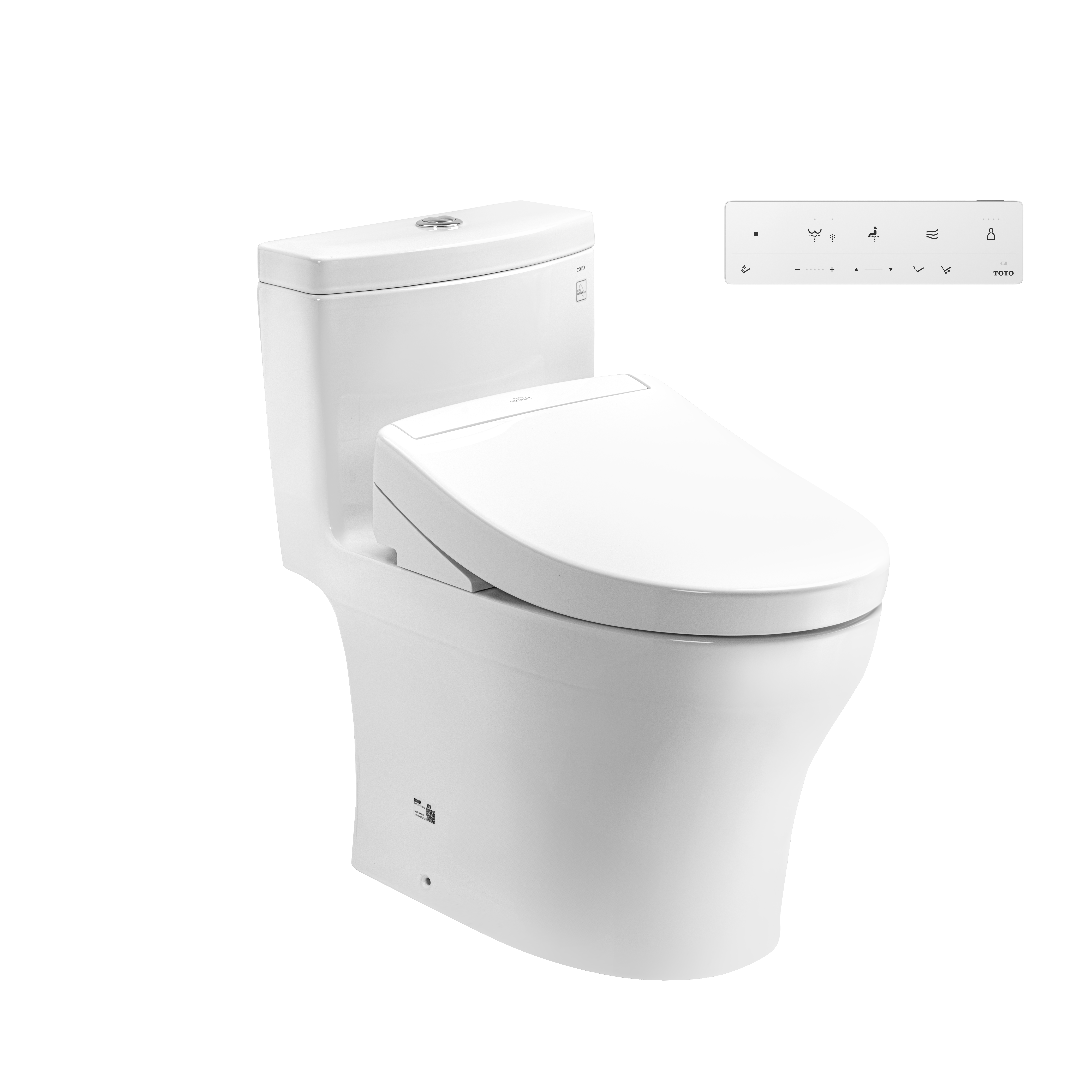 Bồn Cầu Điện Tử TOTO MS889CDRW25#XW Nắp TCF34461GAA Dòng S5