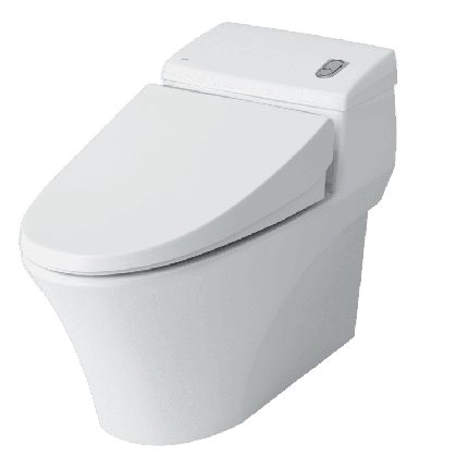 Bồn Cầu INAX AC-1008VRN (AC1008VRN) 1 Khối Aqua Ceramic Xả Nhấn