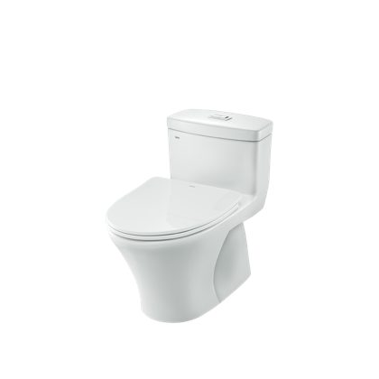 Bồn Cầu INAX AC-900VRN-2 (AC900VRN-2) 1 Khối Aqua Ceramic Nắp