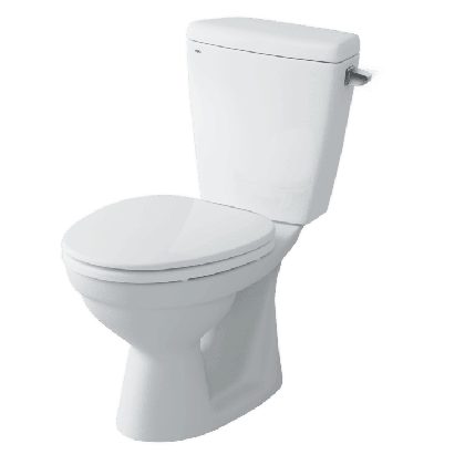 Bồn Cầu INAX C-117VA (C117VA) 2 Khối Xả Gạt Nắp Thường