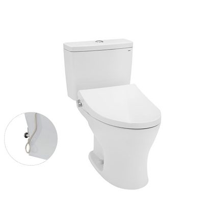 Bồn Cầu TOTO CS735DE2 Hai Khối Nắp Cơ
