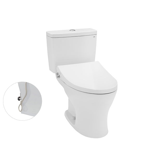 Bồn Cầu TOTO CS735DE2 Hai Khối Nắp Cơ
