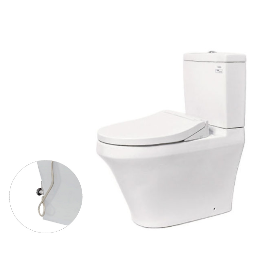 Bồn Cầu TOTO CS948DE4 Hai Khối Nắp Cơ