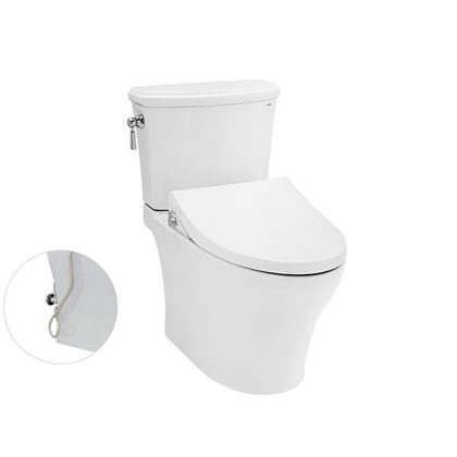Bồn Cầu TOTO CS986GE2 Hai Khối Nắp Cơ