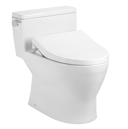 Bồn Cầu TOTO MS188VKE6#XW Một Khối Nắp Cơ Ecowasher TCW11S