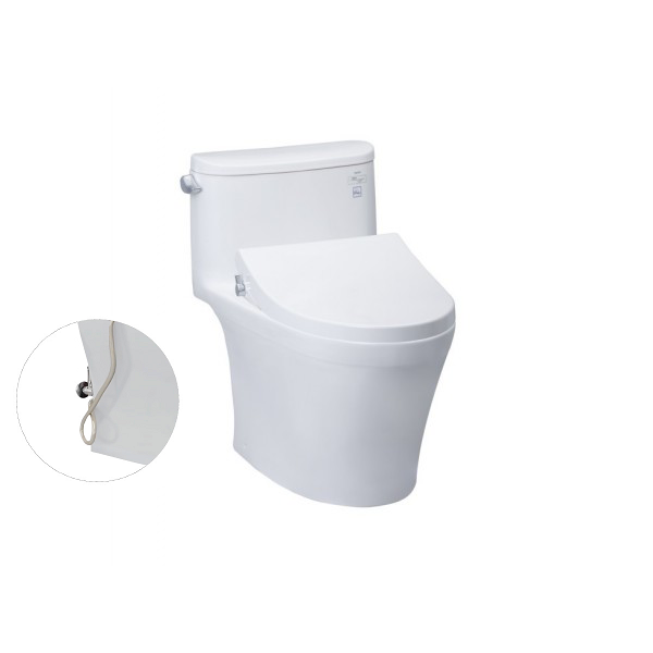 Bồn Cầu TOTO MS887RE4 (MS887E4) Một Khối Nắp Cơ