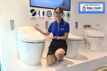 [HÀNG TRƯNG BÀY] Bồn Cầu Thông Minh TOTO C971/TCF9433A GG ảnh 3
