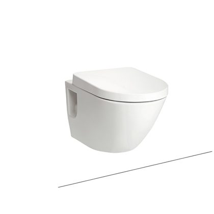 Thân Bồn Cầu TOTO CW762 Treo Tường ảnh 2